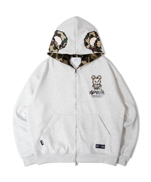 JACKROSE（ジャックローズ）の「2ND ARCHIVE-キバBOY　ZIPパーカー（パーカー・メンズ・ブラック/ホワイト・FREE）」の15枚目の写真