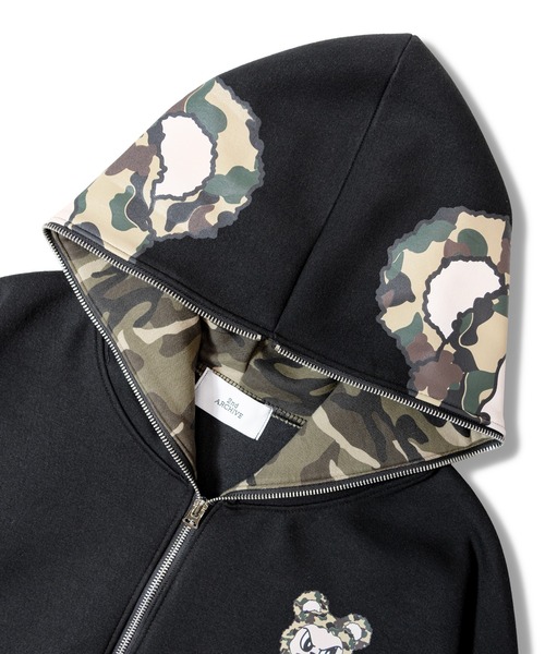 JACKROSE（ジャックローズ）の「2ND ARCHIVE-キバBOY　ZIPパーカー（パーカー・メンズ・ブラック/ホワイト・FREE）」の6枚目の写真