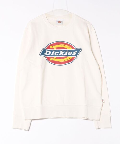 Dickies（ディッキーズ）の「フレンチテリー　ハイデンシティー プリントロゴ クルーネック（スウェット・メンズ・ブラック/アイボリー・MEDIUM/LARGE/X-LARGE）」の4枚目の写真