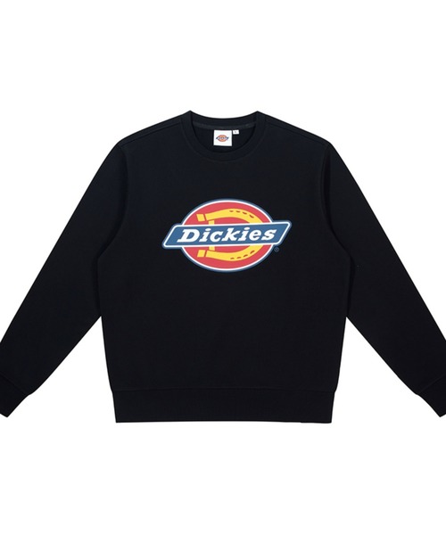 Dickies（ディッキーズ）の「フレンチテリー　ハイデンシティー プリントロゴ クルーネック（スウェット・メンズ・ブラック/アイボリー・MEDIUM/LARGE/X-LARGE）」の6枚目の写真