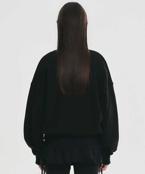 NICK&NICOLE(ニックアンドニコール)の「NICOLE ORIGINALS SWEATSHIRT_BLACK WHITE(スウェット・レディース・その他・FREE)」の3枚目の写真