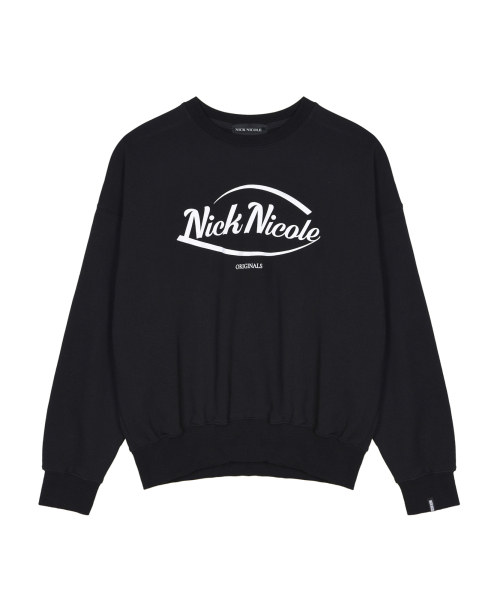 NICK&NICOLE(ニックアンドニコール)の「NICOLE ORIGINALS SWEATSHIRT_BLACK WHITE(スウェット・レディース・その他・FREE)」の4枚目の写真