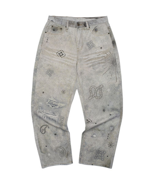 WKNDRS(ウィーキャンドース)の「MAGIC DENIM PANTS (S.DENIM)(デニムパンツ・レディース・その他・MEDIUM/LARGE/X-LARGE)」の2枚目の写真