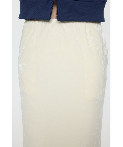 MOUSSY(マウジー)の「VELVET マーメイドスカート(スカート・レディース・アイボリー/ブラック・FREE)」の16枚目の写真