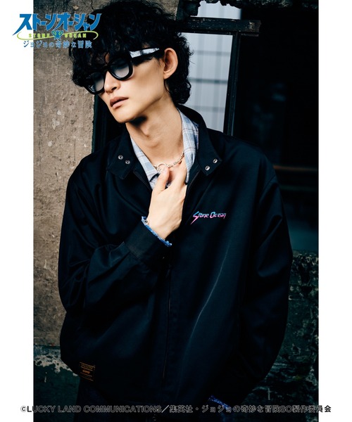 glamb(グラム)の「Jolyne’s Stand Blouson(ブルゾン・メンズ・ブラック・S/M/L/XL)」の11枚目の写真