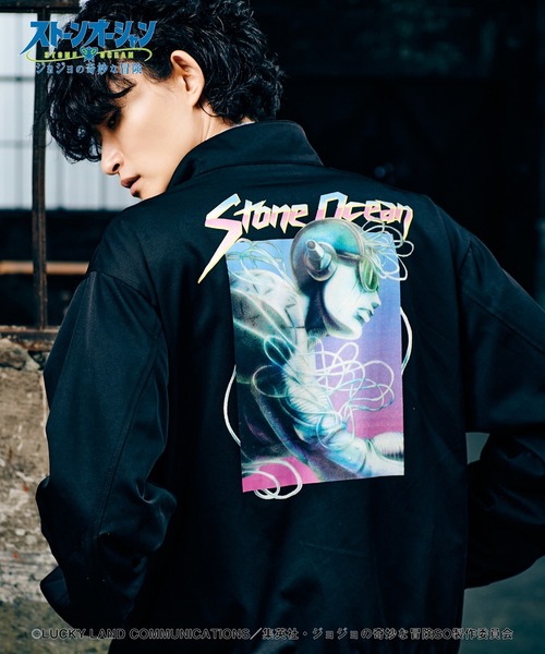 glamb(グラム)の「Jolyne’s Stand Blouson(ブルゾン・メンズ・ブラック・S/M/L/XL)」の15枚目の写真