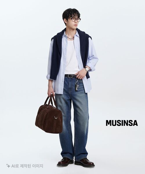 MUSINSA STANDARD（ムシンサスタンダード）の「ピグメントタンクトップ [オフホワイト]（Tシャツ/カットソー・メンズ・その他・SMALL/LARGE/XXX-LARGE/MEDIUM/X-LARGE/XX-LARGE）」の3枚目の写真