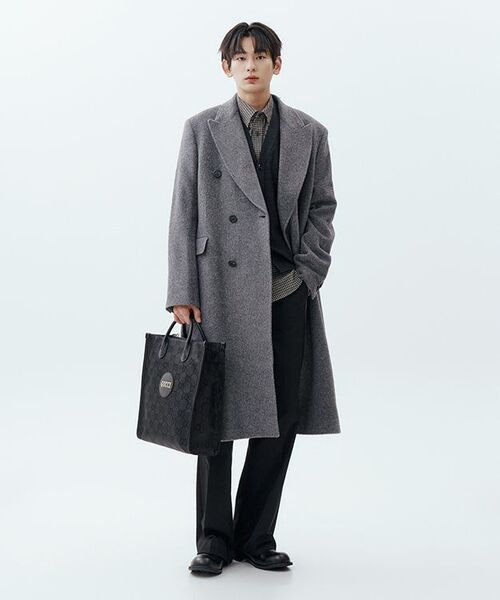 MUSINSA STANDARD（ムシンサスタンダード）の「フレアヒドゥンバンディングスラックス[ブラック]（スラックス・メンズ・その他・26/29/30/31/32/33/34/36/38/40/42/27/28）」の15枚目の写真