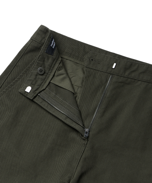 MUSINSA STANDARD WOMAN（ムシンサスタンダードウーマン）の「レディースワイドチノパンツ[カーキ]（その他パンツ・レディース・その他・30/24/25/26/27/28/29）」の4枚目の写真