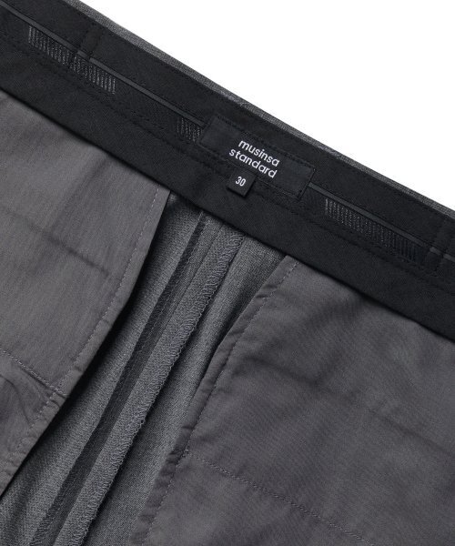 MUSINSA STANDARD（ムシンサスタンダード）の「サマーウールツーピンタックワイドヒドゥンバンディングスラックス[ミディアムグレー]（スラックス・メンズ・その他・40/38/42/36/28/29/30/31/32/33/34/27）」の8枚目の写真