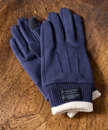 SETUP7（セットアップセブン）の「【SETUP7】フェイクスエードニットカフス手袋　スマホ対応/裏ボア  WINGI（手袋・メンズ）」