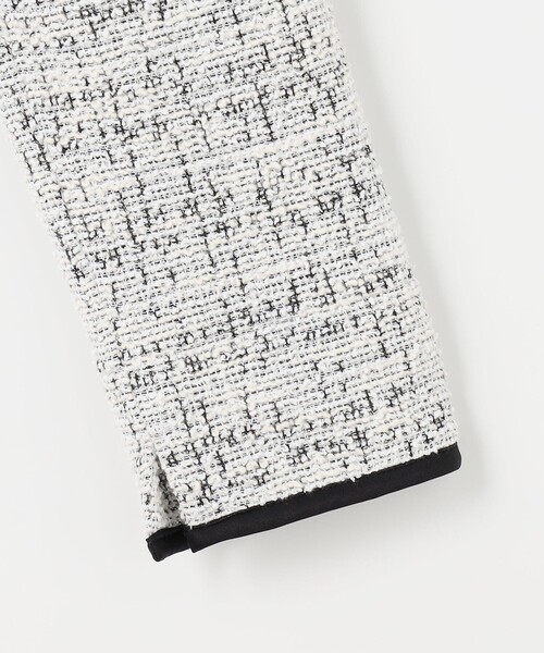 ANY SIS（エニィスィス）の「ネップツイード ジャケット（ノーカラージャケット・レディース・ネイビー系・MEDIUM）」の13枚目の写真