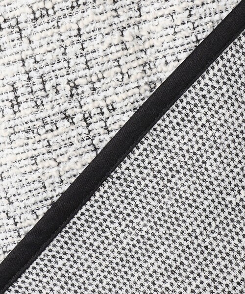 ANY SIS（エニィスィス）の「ネップツイード ジャケット（ノーカラージャケット・レディース・ネイビー系・MEDIUM）」の17枚目の写真