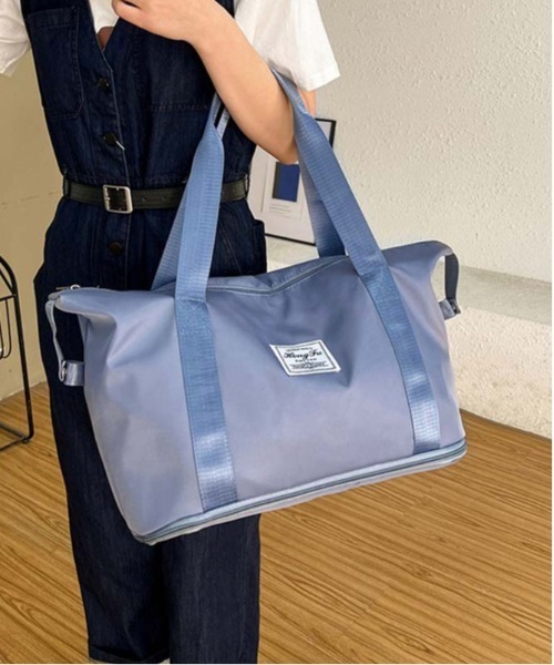 BACKYARD FAMILY（バックヤードファミリー）の「ボストンバック サブバッグ pmybostonbag23（ボストンバッグ・レディース・ライトピンク/ラベンダー/ミント/ピンク/ライトグレー/ダークパープル/ブラック・FREE）」の11枚目の写真