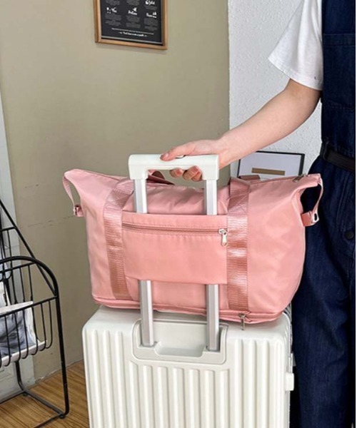 BACKYARD FAMILY（バックヤードファミリー）の「ボストンバック サブバッグ pmybostonbag23（ボストンバッグ・レディース・ライトピンク/ラベンダー/ミント/ピンク/ライトグレー/ダークパープル/ブラック・FREE）」の22枚目の写真