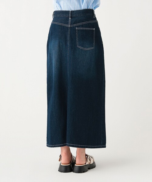 BEAMS HEART(ビームスハート)の「スリットデニム ナロー スカート(スカート・レディース・インディゴブルー/ブルー系その他4・MEDIUM/SMALL)」の13枚目の写真