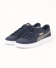 PUMA プーマ SMASH V2 SS WIDE スマッシュ V2 SS ワイド 402230 ABC-MART限定 *10NAVY/C.GRAY