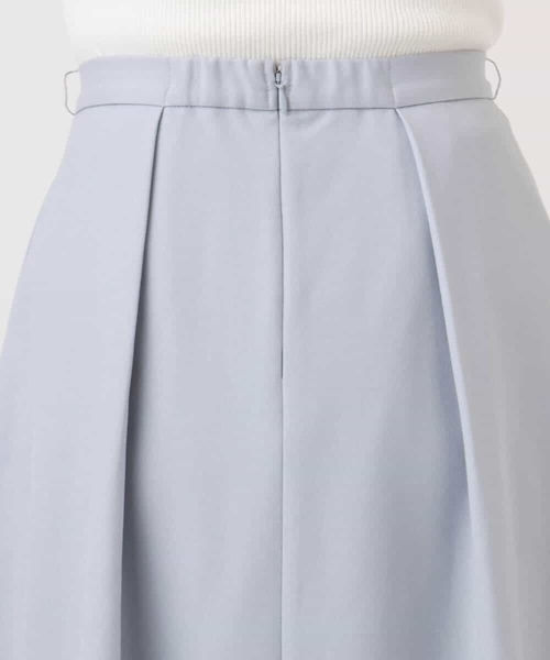 OFUON le MK（オフオンルエムケー）の「タックフレアースカート/洗える（スカート・レディース・ブラック/ライトブルー・36/38/40）」の15枚目の写真