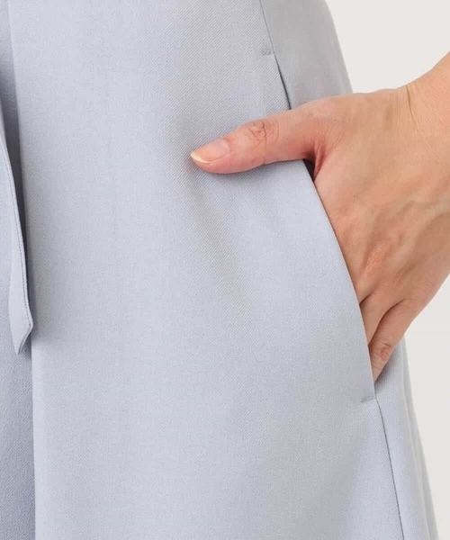 OFUON le MK（オフオンルエムケー）の「タックフレアースカート/洗える（スカート・レディース・ブラック/ライトブルー・36/38/40）」の17枚目の写真