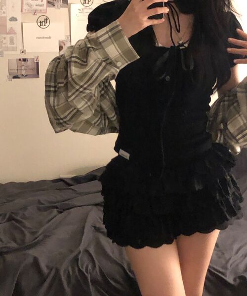 ROUGHNECK(ラフネック)の「レースチュチュパンツスカートブラック(スカート・レディース・その他・FREE)」の15枚目の写真