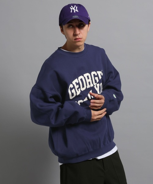 GEORGE'S（ジョージズ）の「アソートスラッシュプルオーバー（スウェット・メンズ・ネイビー/モカ/ブルー・MEDIUM/LARGE）」の14枚目の写真