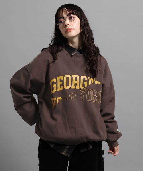 GEORGE'S（ジョージズ）の「アソートスラッシュプルオーバー（スウェット・メンズ・ネイビー/モカ/ブルー・MEDIUM/LARGE）」の19枚目の写真