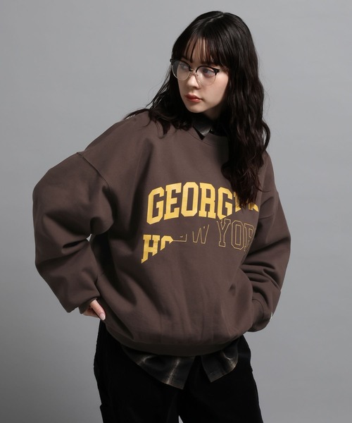 GEORGE'S（ジョージズ）の「アソートスラッシュプルオーバー（スウェット・メンズ・ネイビー/モカ/ブルー・MEDIUM/LARGE）」の22枚目の写真