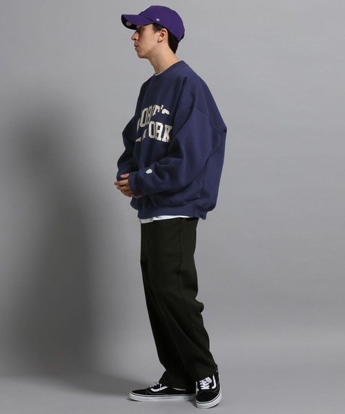 GEORGE'S（ジョージズ）の「アソートスラッシュプルオーバー（スウェット・メンズ・ネイビー/モカ/ブルー・MEDIUM/LARGE）」の5枚目の写真