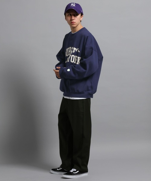 GEORGE'S（ジョージズ）の「アソートスラッシュプルオーバー（スウェット・メンズ・ネイビー/モカ/ブルー・MEDIUM/LARGE）」の6枚目の写真