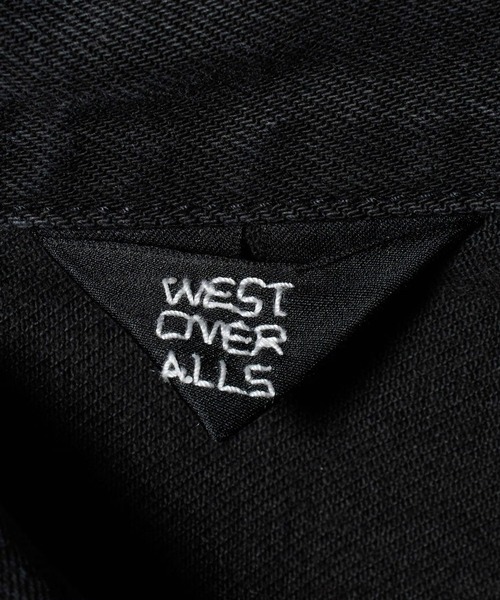 WESTOVERALLS（ウエストオーバーオールズ）の「【WESTOVERALLS】BIC DENIM JKT（デニムジャケット・メンズ・ブラック・M/L/XL）」の10枚目の写真