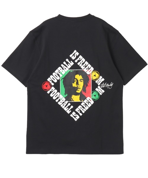 【ボブ・マーリー】人気 Tシャツ ブラック サイズ 【1976年】 adidas Bob Marley ORIGINALS T-Shirt / アディダス ボブ マーリー