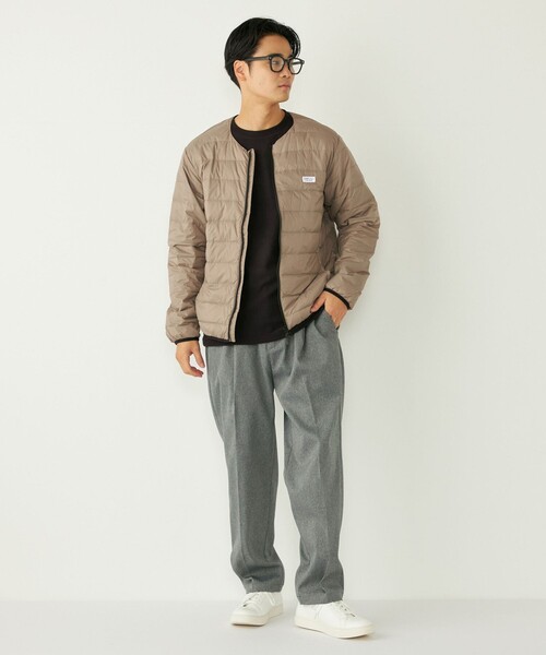 SHIPS Colors(シップス カラーズ)の「SHIPS Colors:〈吸水速乾〉スムース 微起毛 クルーネック ロンT(Tシャツ/カットソー・メンズ・ブラック/オフホワイト/グレー・MEDIUM/LARGE/X-LARGE)」の6枚目の写真