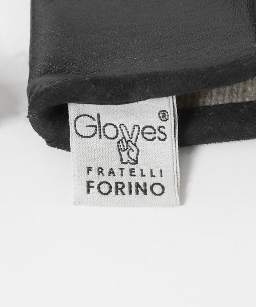 Gloves（グローブス）の「GLOVES　TOUCH SUEDE/LAMBSKIN（手袋・メンズ・ブラウン/ブラック・8.5）」の5枚目の写真