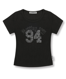 ミニノッティングヒル スリムフィット 半袖Tシャツ ブラック
