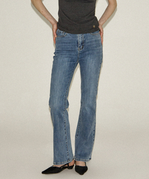 SALON DE YOHN（サロンドヨーン）の「French Flare Jean_ Blue（デニムパンツ）」