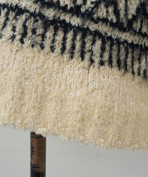 BEARDSLEY（ビアズリー）の「ビッグフェアアイル柄プルオーバー（ニット/セーター・レディース・ブラック/ベージュ・FREE）」の17枚目の写真