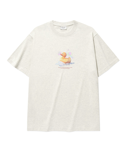 COVERNAT（カバーナット）の「バブルラバーダックグラフィックTシャツOatmeal（Tシャツ/カットソー・レディース・その他・X-SMALL/SMALL/MEDIUM/LARGE/X-LARGE/XX-LARGE）」の2枚目の写真