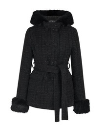 ジャケット・アウター andwang Twinkle Button Tweed Coat gray TWINKLE BUTTON TWEED COAT グレー andwang TWINKLE BUTTON TWEED COAT