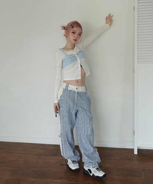 CHERRYQUIRI(チェリーキュリー)の「eyelet bustier cd - ivory(Tシャツ/カットソー・レディース・その他・FREE)」の2枚目の写真