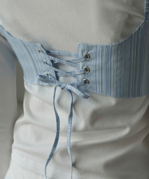 CHERRYQUIRI(チェリーキュリー)の「eyelet bustier cd - ivory(Tシャツ/カットソー・レディース・その他・FREE)」の3枚目の写真
