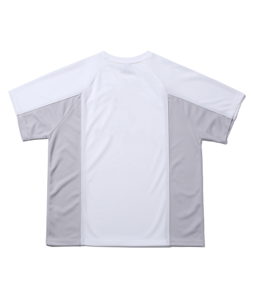 SEARCH410(サーチ410)の「スポーツVネッククールジャージ半袖Tシャツホワイト(Tシャツ/カットソー・メンズ・その他・MEDIUM/LARGE)」の2枚目の写真