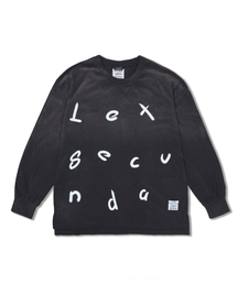 STIGMA（スティグマ）の「Lexsecunda Vintage-Like Oversized Long Sleeves T-Shirts Black（Tシャツ/カットソー）」