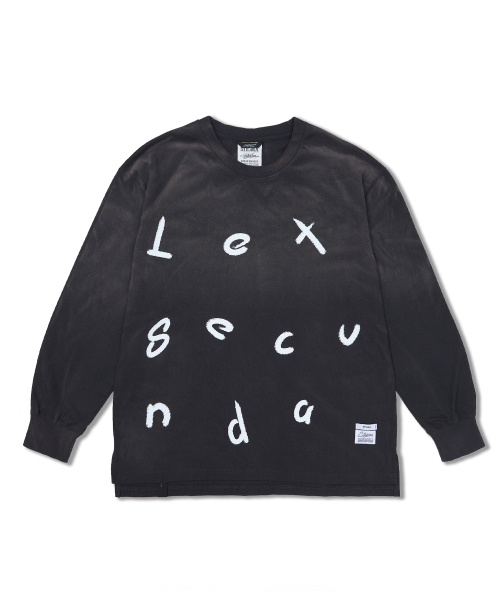 STIGMA(スティグマ)の「Lexsecunda Vintage-Like Oversized Long Sleeves T-Shirts Black(Tシャツ/カットソー・メンズ・その他・LARGE/X-LARGE)」の1枚目の写真