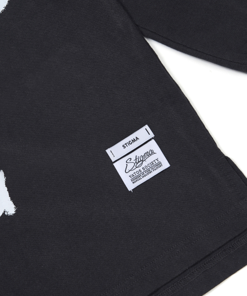 STIGMA(スティグマ)の「Lexsecunda Vintage-Like Oversized Long Sleeves T-Shirts Black(Tシャツ/カットソー・メンズ・その他・LARGE/X-LARGE)」の6枚目の写真