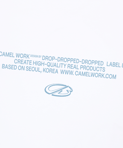 CAMEL WORK(キャメルワーク)の「カメルCWロゴ半袖Tシャツ(ホワイト)(Tシャツ/カットソー・メンズ・その他・X-LARGE/MEDIUM/LARGE)」の5枚目の写真