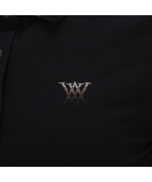 ANEW GOLF（アニューゴルフ）の「W KINT COLLAR L/TS_BK（ポロシャツ・レディース・その他・LARGE/MEDIUM/SMALL/X-SMALL）」の6枚目の写真