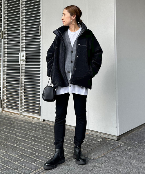 セール】≪追加≫ウールボアスタンドブルゾン 2（ブルゾン