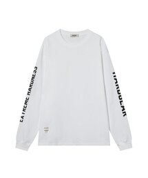 HARDGEAR APPAREL（ハードギアアパレル）の「ロングスリーブロゴTシャツホワイト（Tシャツ/カットソー）」