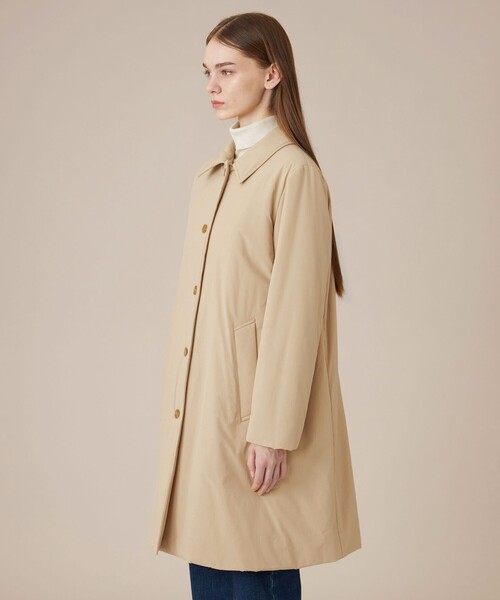 セール】【BANTON/バントン】ウールパディングタフタコート（ステン