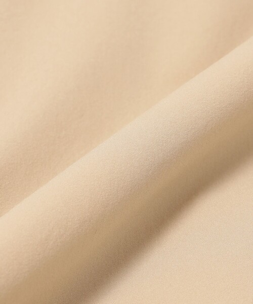 MACKINTOSH LONDON（マッキントッシュ ロンドン）の「【BANTON/バントン】ウールパディングタフタコート（ステンカラーコート・レディース・ベージュ/ブラック・40/38）」の7枚目の写真